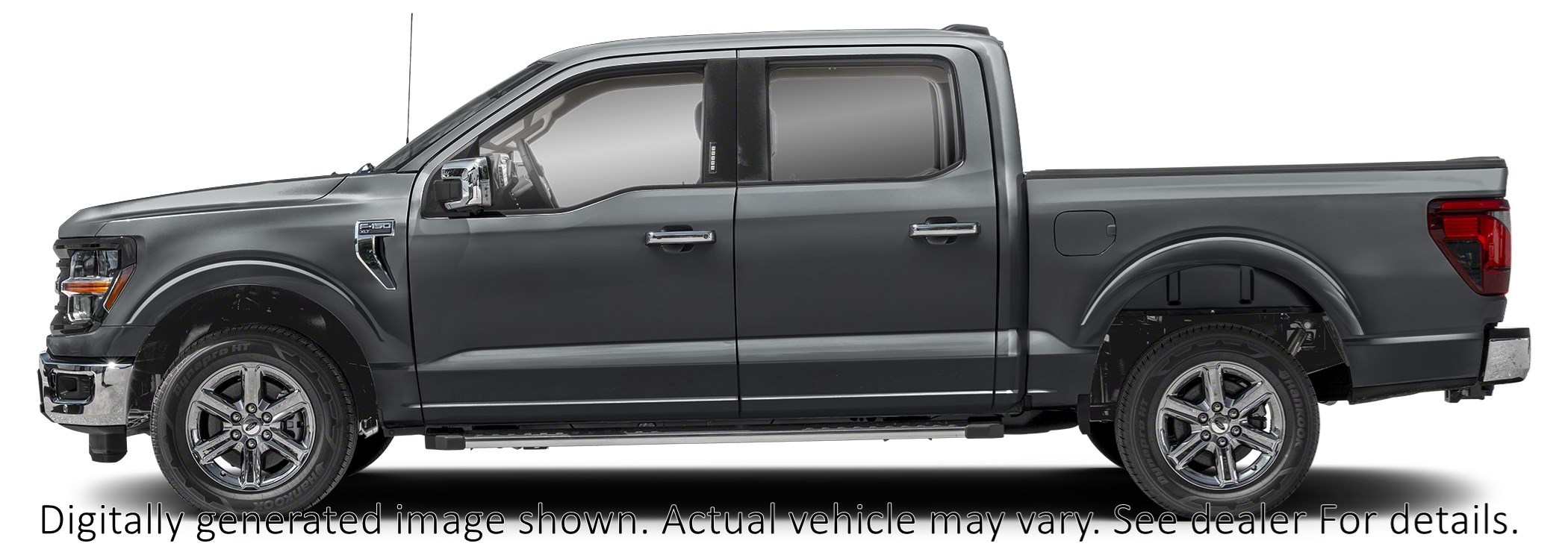 2025 Ford F-150 XLT | 4X4 | 2.7L |302A |BLK PKG PLUS |BED UTL |20s Carbonized Grey Metallic  Shot 5