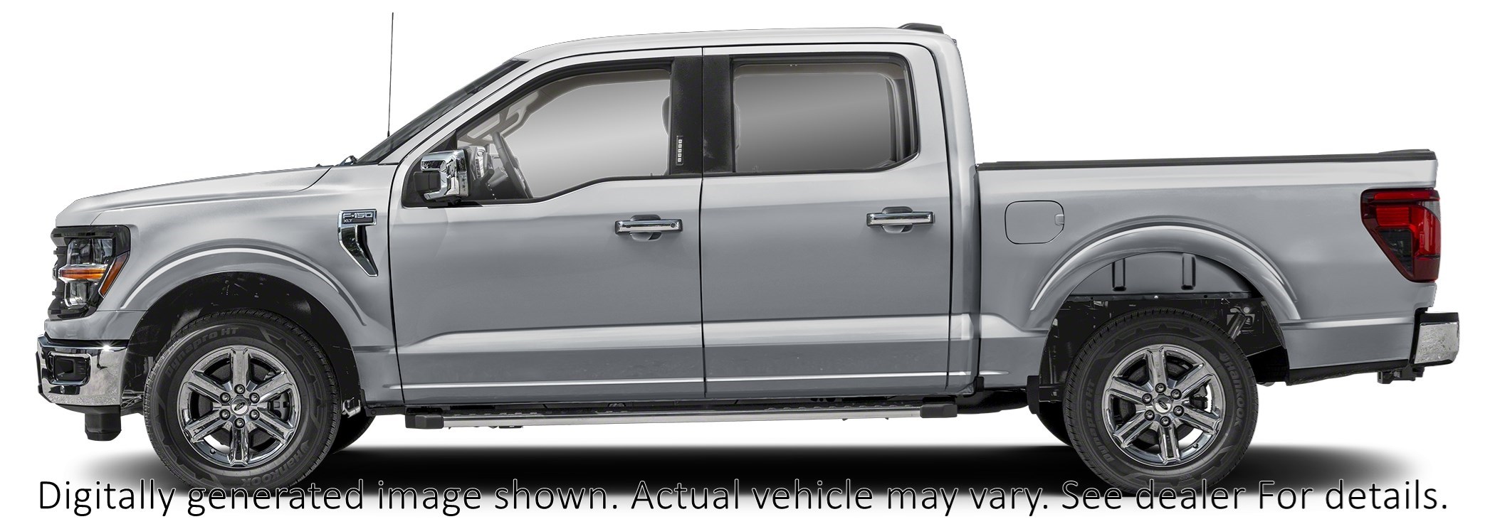 2025 Ford F-150 XLT | 4X4 | 2.7L | 302A | BLACK PK PLUS |360 | 20s Iconic Silver Metallic  Shot 3