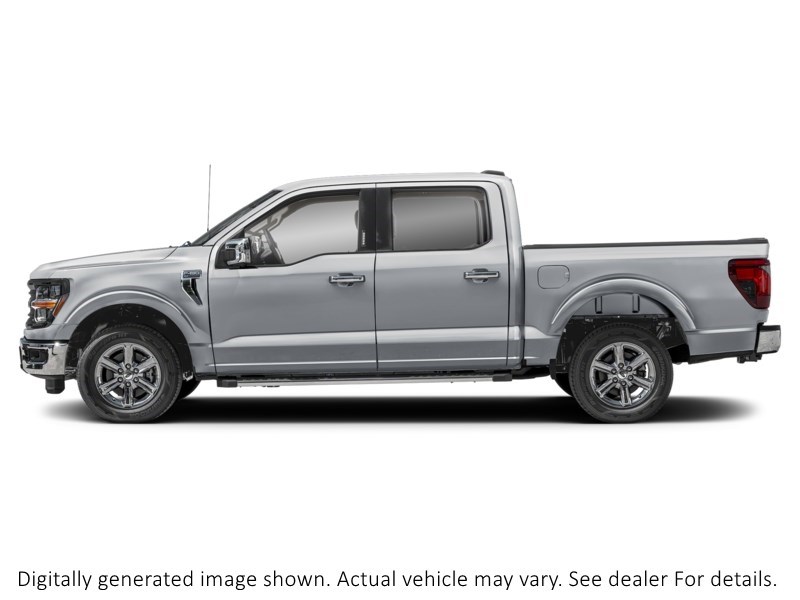 2025 FORD F-150 XLT 4WD SUPERCREW 5.5' BOX Iconic Silver Metallic  Shot 5