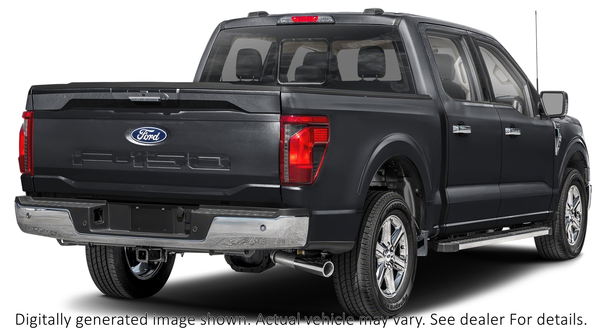 2025 Ford F-150 XLT | 4X4 | 2.7L |302A |BLK PKG PLUS |BED UTL |20s Agate Black Metallic  Shot 2