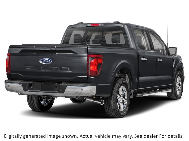 2025 FORD F-150 XLT 4WD SUPERCREW 5.5' BOX Agate Black Metallic  Shot 6