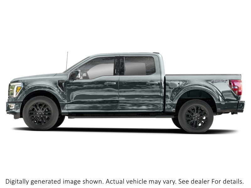 2025 FORD F-150 LARIAT 4WD SUPERCREW 5.5' BOX Carbonized Grey Metallic  Shot 3