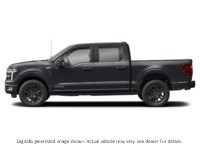 2025 FORD F-150 PLATINUM 4WD SUPERCREW 5.5' BOX Agate Black Metallic  Shot 3