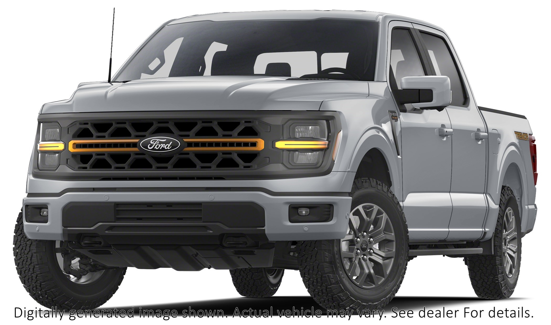 2025 FORD F-150 TREMOR 4WD SUPERCREW 5.5' BOX Iconic Silver Metallic  Shot 1