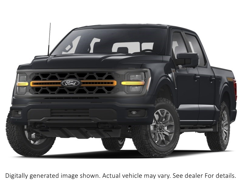 2025 FORD F-150 TREMOR 4WD SUPERCREW 5.5' BOX Agate Black Metallic  Shot 1
