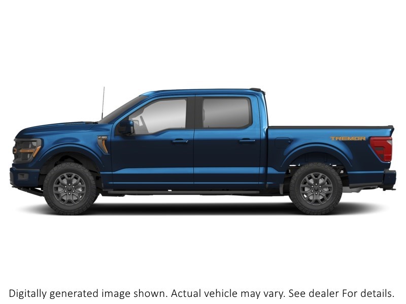2025 FORD F-150 TREMOR 4WD SUPERCREW 5.5' BOX Antimatter Blue Metallic  Shot 2