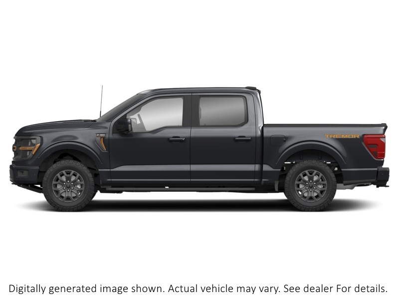 2025 FORD F-150 TREMOR 4WD SUPERCREW 5.5' BOX Agate Black Metallic  Shot 4
