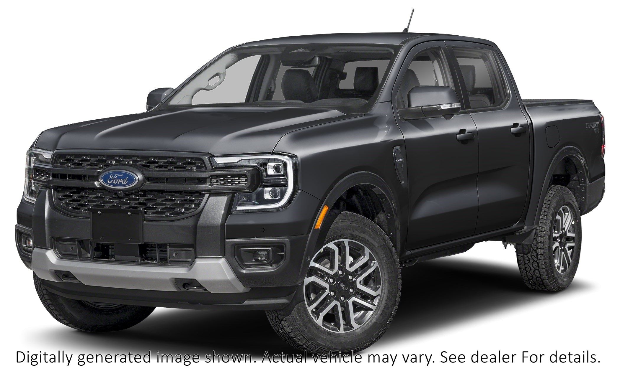 2025 FORD RANGER LARIAT | 4X4 | 2.7L | FX4 | BLK PK | TOW PKG