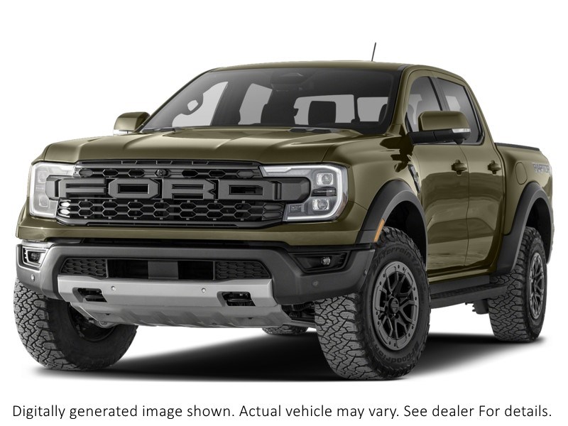 2024 Ford Ranger Raptor 4WD SuperCrew 5' Box Shelter Green Metallic  Shot 1