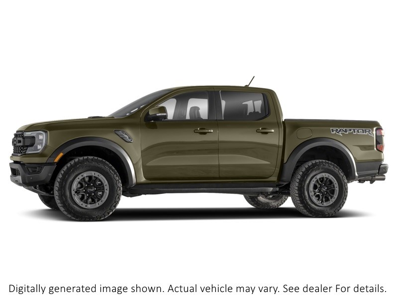 2024 Ford Ranger Raptor 4WD SuperCrew 5' Box Shelter Green Metallic  Shot 2