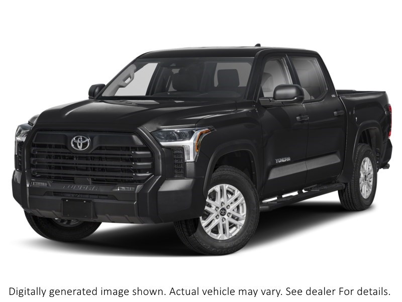 2025 Toyota Tundra 4x4 Crewmax SR5 Long Bed Midnight Black Metallic  Shot 4