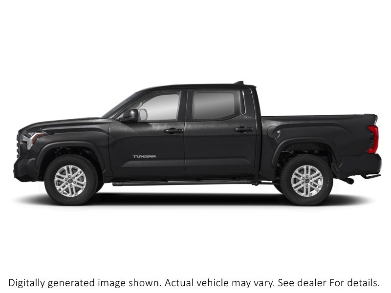 2025 Toyota Tundra 4x4 Crewmax SR5 Long Bed Midnight Black Metallic  Shot 3
