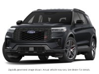 2025 FORD EXPLORER ST 4WD Agate Black Metallic  Shot 1