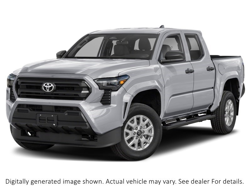 2025 Toyota Tacoma 4x4 Double Cab Auto Celestial Silver Metallic  Shot 1