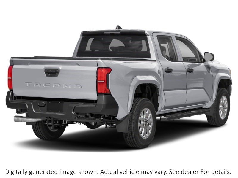2025 Toyota Tacoma 4x4 Double Cab Auto Celestial Silver Metallic  Shot 6